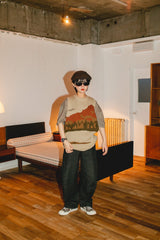 landscape pattern knit vast