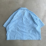 針跡鬆散的寬襯衫