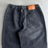 復古處理工作牛仔褲
