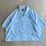 針跡鬆散的寬襯衫