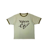 YS butterfly logo ringer tee