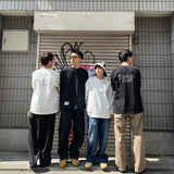 YS henley neck long tee