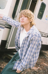 Cutoff Ombre CHECK SHIRT