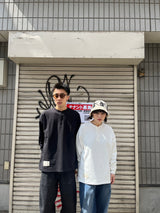 YS henley neck long tee