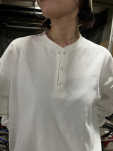 YS henley neck long tee
