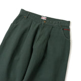 1tuck Duck Wide Taperd Pants