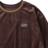 MSBE VELOUR Multi Color Rib Pullover