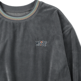 MSBE VELOUR Multi Color Rib Pullover