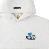 MSBE心臟徽標Wappen連帽衫