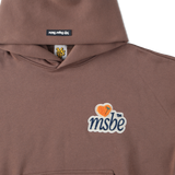 MSBE心臟徽標Wappen連帽衫