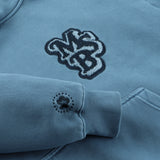 MSB Wappen顏料染色連帽衫