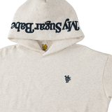 MSB logo embroidery hoodie spring color