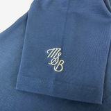 MSB鏈針徽標長T卹