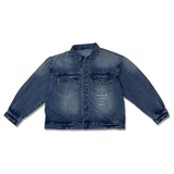 Flower Logo Denim Blouson