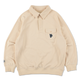 MSB patch logo sweat polo shirt