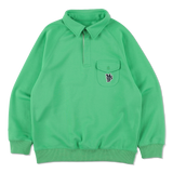 MSB patch logo sweat polo shirt