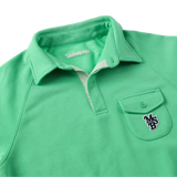 MSB patch logo sweat polo shirt