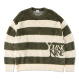 9090 X年輕歌曲Stripe船員頸編織