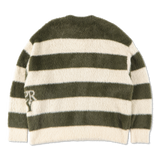 9090 X年輕歌曲Stripe船員頸編織