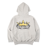 9090 x年輕歌曲國王徽標連帽衫