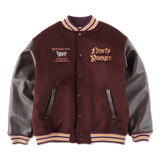 9090×younger song Old English Stadium Jacket