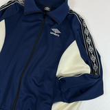 Umbro x 9090 기술 로고 트랙 자켓