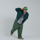 Twill Wide Double Knee Pants