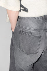 Genzai鏈寬鬆牛仔褲