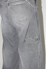 Genzai鏈寬鬆牛仔褲