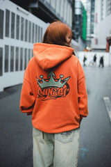 國王徽標連帽衫