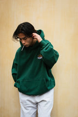 9090 x年輕歌曲國王徽標連帽衫