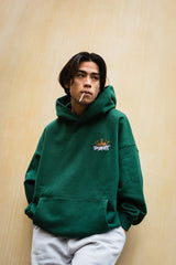 9090 x年輕歌曲國王徽標連帽衫