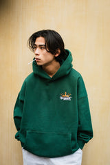 9090 x年輕歌曲國王徽標連帽衫