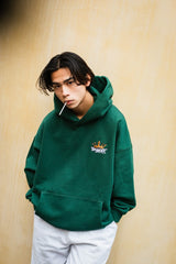 9090 x年輕歌曲國王徽標連帽衫