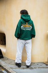 9090 x年輕歌曲國王徽標連帽衫