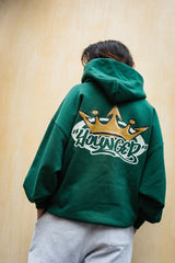 9090 x年輕歌曲國王徽標連帽衫