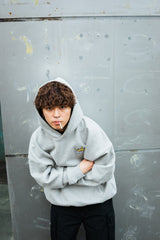 9090 x年輕歌曲國王徽標連帽衫