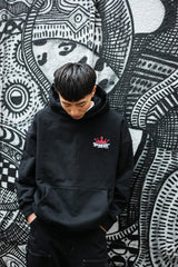 9090 x年輕歌曲國王徽標連帽衫