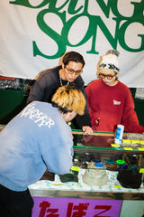 9090 X年輕歌曲Bleach徽標汗水