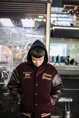 9090×younger song Old English Stadium Jacket