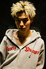 9090 x年輕歌曲化學拉鍊連帽衫