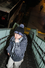 9090 x年輕歌曲化學拉鍊連帽衫