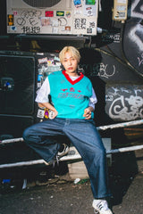 9090 Techno針織背心