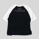 f ** k Haters raglan Tee
