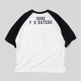 f ** k Haters raglan Tee