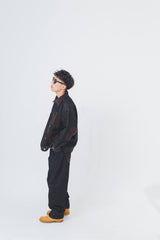 코듀로이 패치 전장 데님 바지