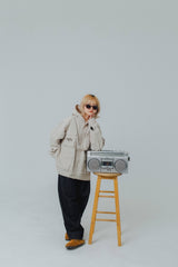 military hood shirt jacket