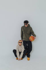 military hood shirt jacket