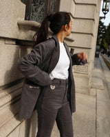 HTH 오리지널 코듀로이 플레어 바지