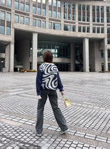 HTH 전체 패턴 니트